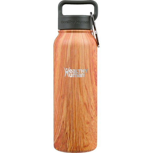 Healthy Human Μπουκάλι Θερμός Stein Bottle Natural Wood - 621ml