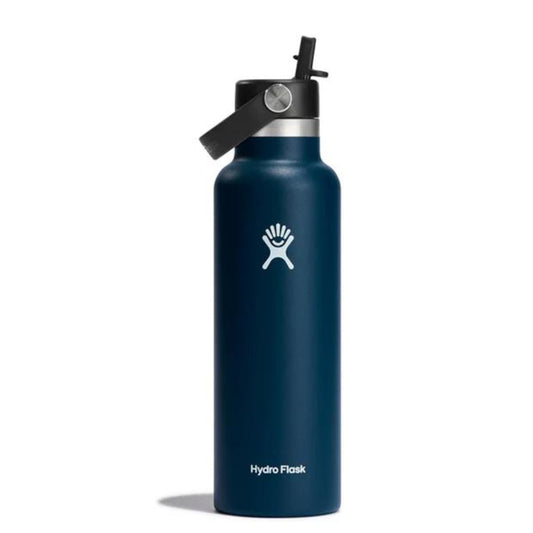 Hydro Flask Μπουκάλι Θερμός Standard Flex Straw Cap Indigo - 621ml